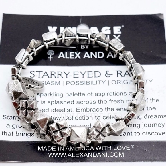 Alex and Ani Starry Eyed Studstruck Wrap Bracelet - Picture 1 of 1